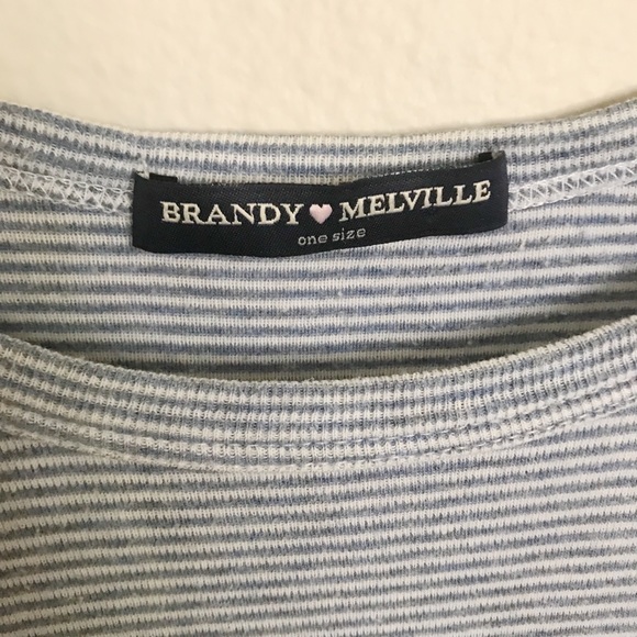 Brandy Melville Striped Top - Picture 3 of 3